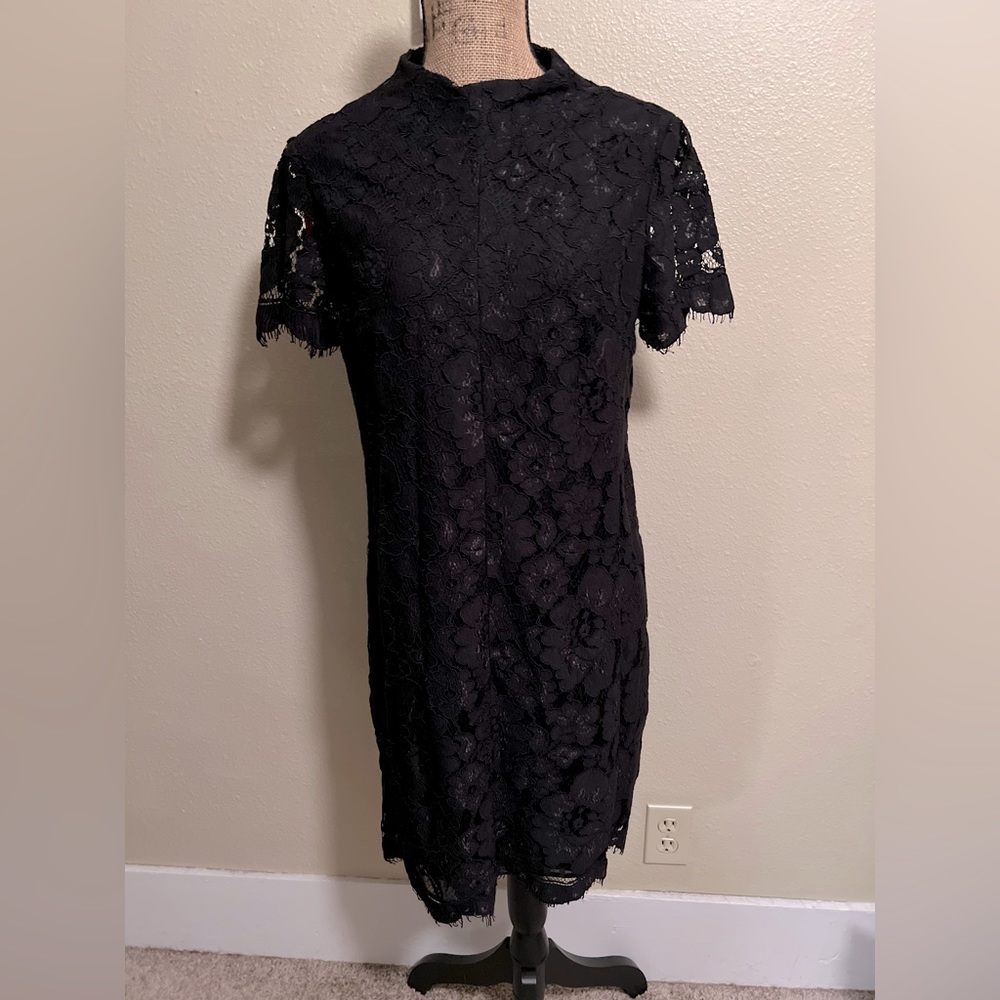 Betsy Johnson Black Lace Dress